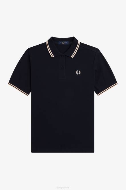 Fred Perry žene g3600 N42N629 odjeća tamnoplava/svilenkasta breskva