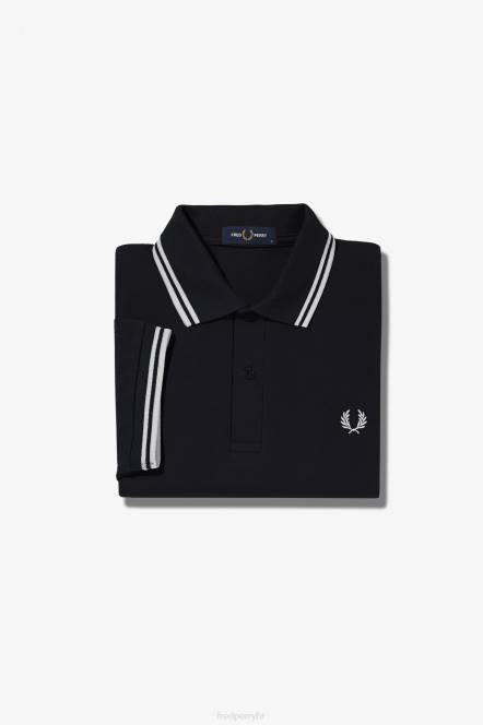 Fred Perry žene g3600 N42N632 odjeća crno bijeli