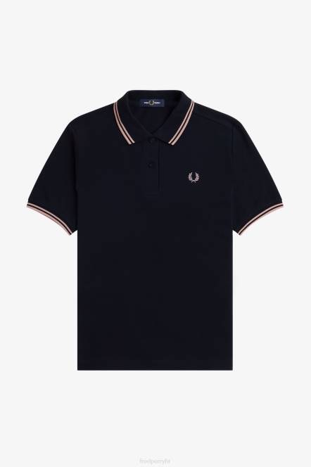 Fred Perry žene g3600 N42N635 odjeća tamnoplava/kredasto ružičasta