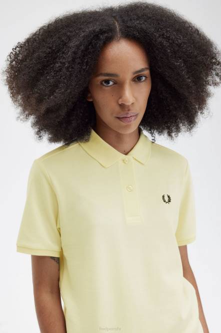 Fred Perry žene g6000 N42N626 odjeća sladoled/crna