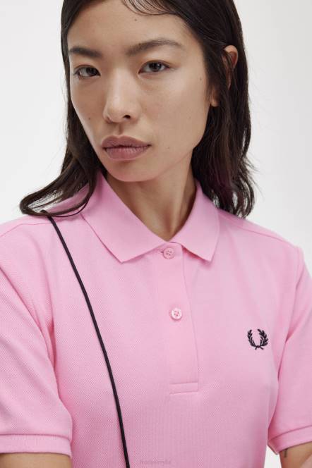 Fred Perry žene g6000 N42N633 odjeća svijetlo roza/crna