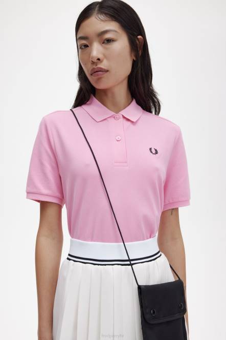 Fred Perry žene g6000 N42N633 odjeća svijetlo roza/crna