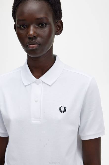 Fred Perry žene g6000 N42N638 odjeća bijelo crno