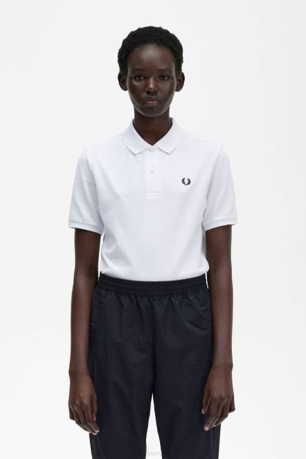 Fred Perry žene g6000 N42N638 odjeća bijelo crno