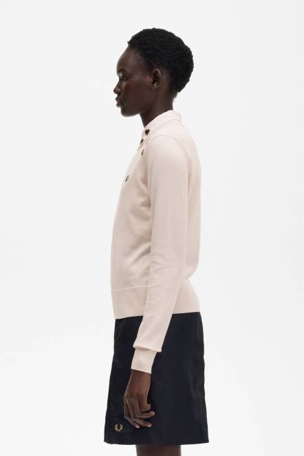 Fred Perry žene izvezeni džemper N42N678 odjeća crno