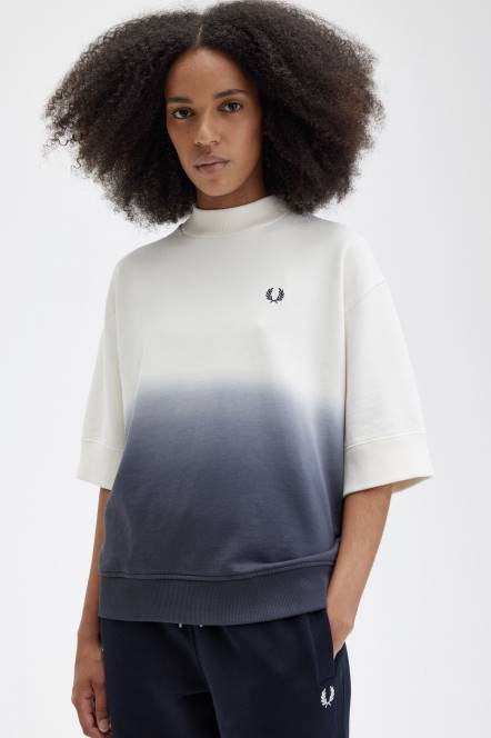 Fred Perry žene ombre majica N42N645 odjeća ekru