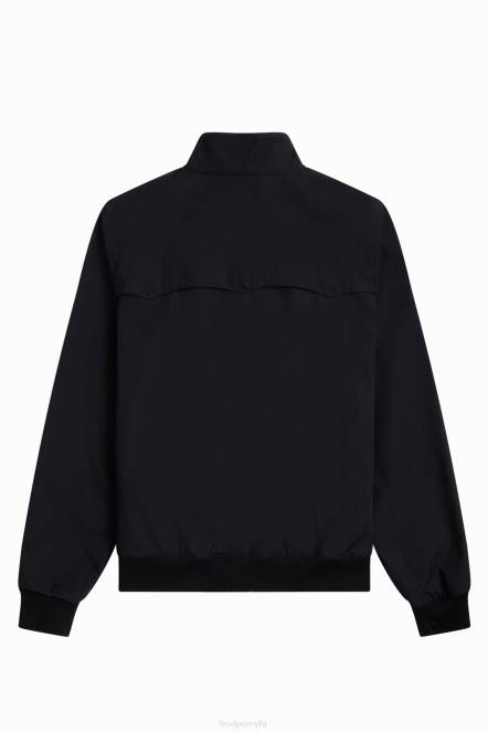 Fred Perry žene harrington jakna N42N594 odjeća crna/šampanjac