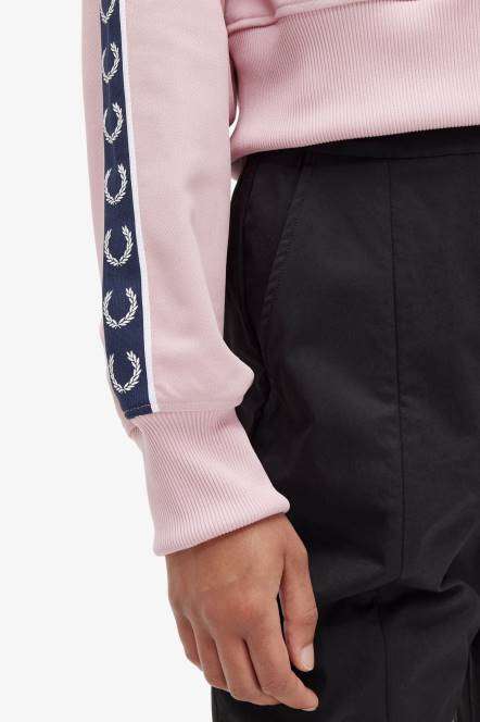 Fred Perry žene skraćena trenirka sa vrpcom N42N601 odjeća kredasto ružičasta